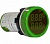 Индикатор с вольтметром и амперметром Ø22 50-265 В, до 100 А Энергия AD22-RAV зеленый