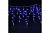 Электрогирлянда уличная Бахрома Светодиодная, 3 м 220В,  цвет синий