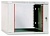 Шкаф 19" настенный разборный 9U ЦМО (600х520) дверь стекло