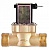 Электромагнитный водопроводный клапан 1/2", латунь, до 80 C, 12В DC FPD-270A